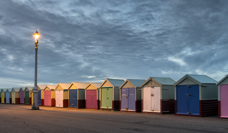 hove beach huts